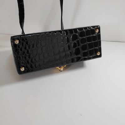 LOT 227MBL: Black Patent Leather Bags by Rodo & Caprice