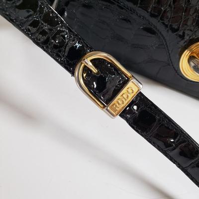 LOT 227MBL: Black Patent Leather Bags by Rodo & Caprice