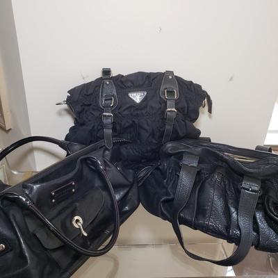 LOT 228MBL: Cole Haan, Prada, Kate Spade Bags