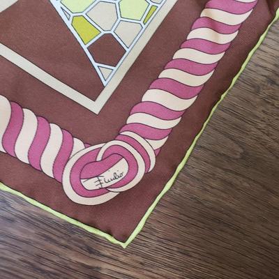LOT 231MBL: Emilio Pucci Silk Scarf