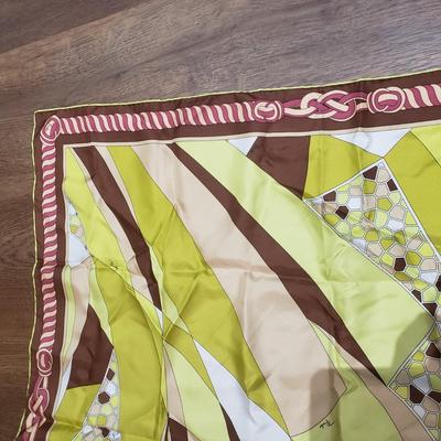 LOT 231MBL: Emilio Pucci Silk Scarf