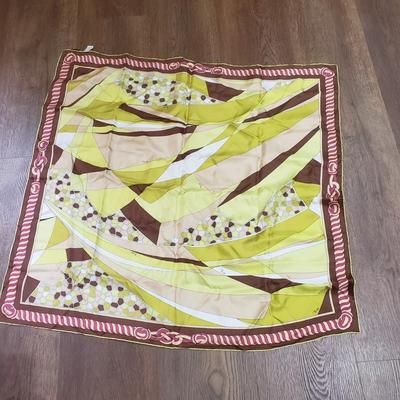 LOT 231MBL: Emilio Pucci Silk Scarf