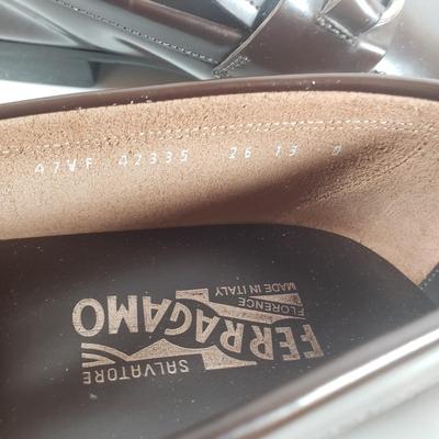 LOT 233M: Salvatore Ferragamo Size 13 Loafers with Box