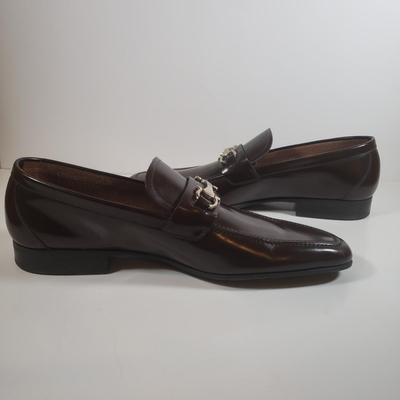 LOT 233M: Salvatore Ferragamo Size 13 Loafers with Box