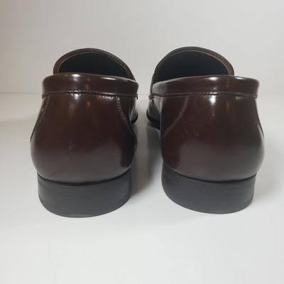 LOT 233M: Salvatore Ferragamo Size 13 Loafers with Box