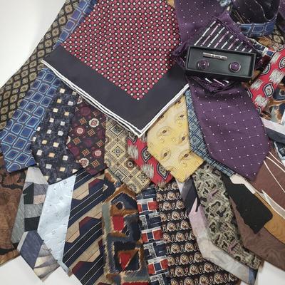 LOT 234M: Collection of Men's Ties: Lanvin, Balmain, Prochownick & Others