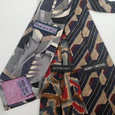 LOT 234M: Collection of Men's Ties: Lanvin, Balmain, Prochownick & Others