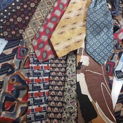LOT 234M: Collection of Men's Ties: Lanvin, Balmain, Prochownick & Others