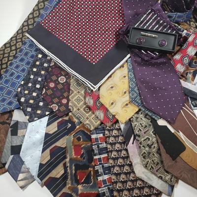 LOT 234M: Collection of Men's Ties: Lanvin, Balmain, Prochownick & Others