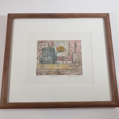 LOT 236B: Pair of Signed Artist Proof Framed Artwork