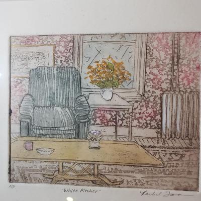 LOT 236B: Pair of Signed Artist Proof Framed Artwork