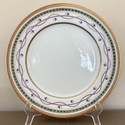 LOT 257F: Christian Dior Renaissance Tea Cup w/ Two Faberge Tea Cup Mugs Luxembourg (w/ Matching Plate) & Rose Trellis