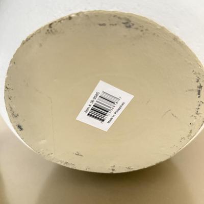 LOT 260F: The Cookie Bag Ceramic Cookie Jar, Paper Bag Kitchen Caddy & Herbes de Provence Jar