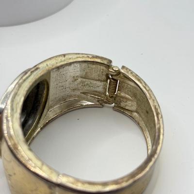 LOT 284J: Collection of Hinged Bangle Bracelets