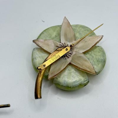 LOT 286J; Collection of Pins & Brooches: Fabrice Paris, Artisan & More