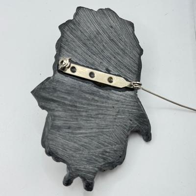 LOT 286J; Collection of Pins & Brooches: Fabrice Paris, Artisan & More