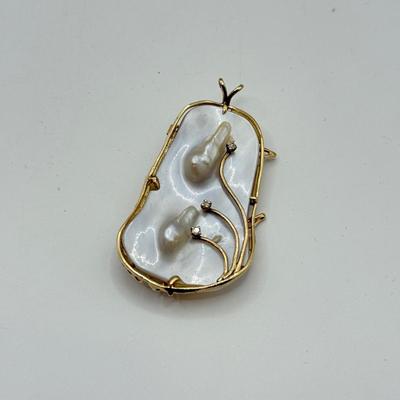 LOT 286J; Collection of Pins & Brooches: Fabrice Paris, Artisan & More