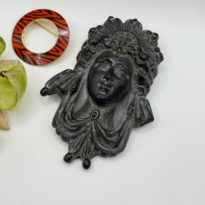 LOT 286J; Collection of Pins & Brooches: Fabrice Paris, Artisan & More