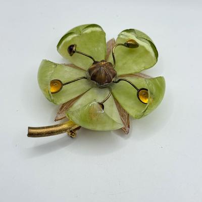 LOT 286J; Collection of Pins & Brooches: Fabrice Paris, Artisan & More