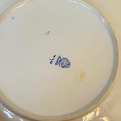 LOT 290F: Collection of Fine China Plates & Teacups: Wedgwood, Limoges, Mason’s & More