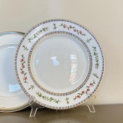 LOT 290F: Collection of Fine China Plates & Teacups: Wedgwood, Limoges, Mason’s & More