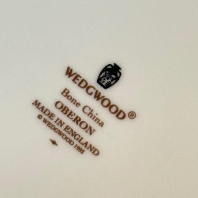 LOT 290F: Collection of Fine China Plates & Teacups: Wedgwood, Limoges, Mason’s & More