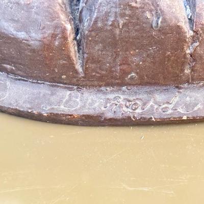 LOT 291F: Arts & Crafts Era Seven Deadly Sins Monk Wall Hanging & Sculptural Menorah