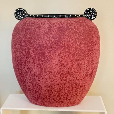 LOT 292F: Rust Frosted Scavo Vases