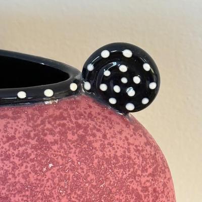 LOT 292F: Rust Frosted Scavo Vases