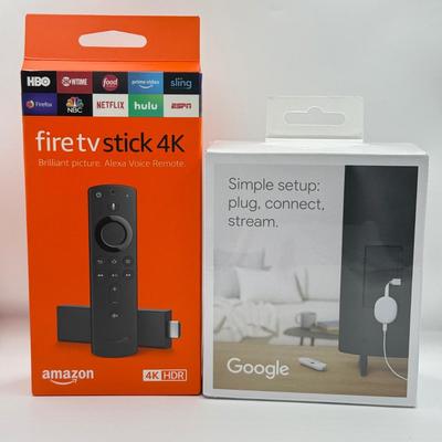 LOT 323L: NIP: Amazon Firestick & Google TV