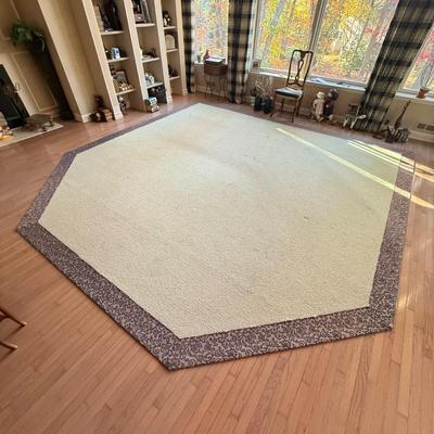 LOT 129F: HUGE Original Custom Masland Rug