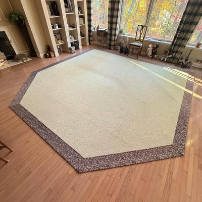 LOT 129F: HUGE Original Custom Masland Rug