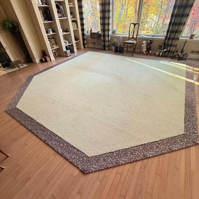 LOT 129F: HUGE Original Custom Masland Rug