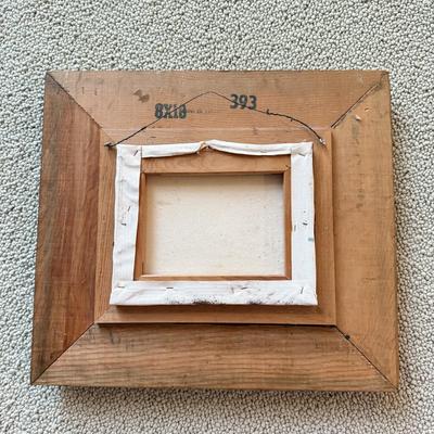 LOT 337F: Artist Signed Oil Painting