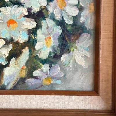 LOT 338F: Two Oil Paintings - one Signed & Frames