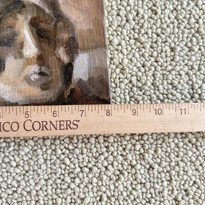 LOT 338F: Two Oil Paintings - one Signed & Frames