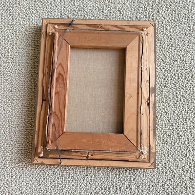 LOT 338F: Two Oil Paintings - one Signed & Frames