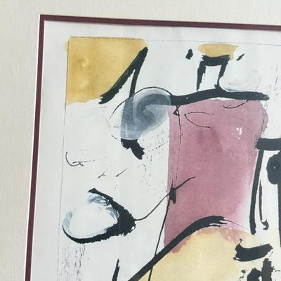 LOT 340F: Stephen Lucas Signed & Numbered Abstract Print 117/800