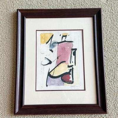 LOT 340F: Stephen Lucas Signed & Numbered Abstract Print 117/800