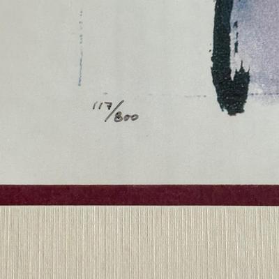 LOT 340F: Stephen Lucas Signed & Numbered Abstract Print 117/800