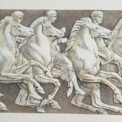 LOT 421D: 29.5 x 22.25 inch Neoclassical Engraving Prints