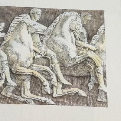 LOT 421D: 29.5 x 22.25 inch Neoclassical Engraving Prints