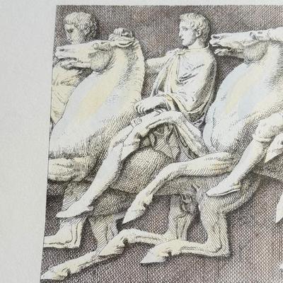 LOT 421D: 29.5 x 22.25 inch Neoclassical Engraving Prints