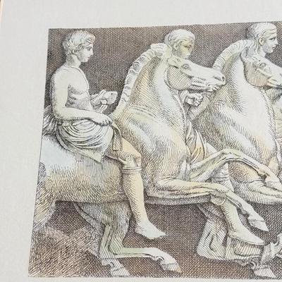 LOT 421D: 29.5 x 22.25 inch Neoclassical Engraving Prints