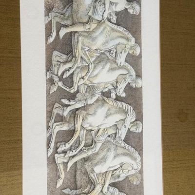 LOT 421D: 29.5 x 22.25 inch Neoclassical Engraving Prints