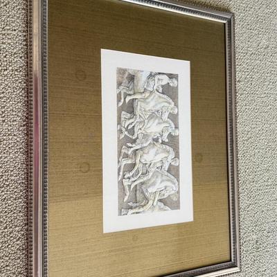 LOT 421D: 29.5 x 22.25 inch Neoclassical Engraving Prints