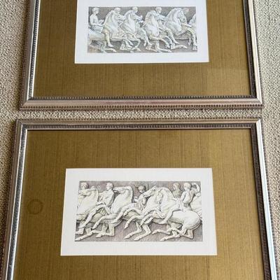 LOT 421D: 29.5 x 22.25 inch Neoclassical Engraving Prints
