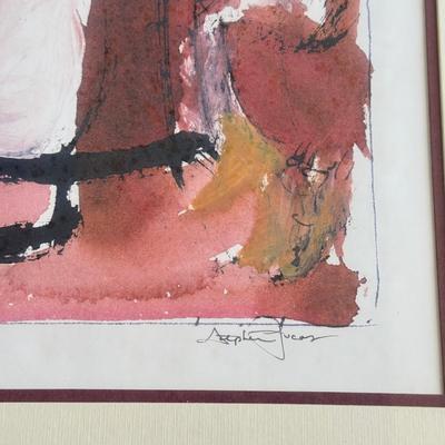 LOT 422F: Stephen Lucas Signed & Numbered 22/500 Abstract Art Print