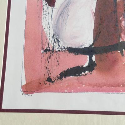 LOT 422F: Stephen Lucas Signed & Numbered 22/500 Abstract Art Print