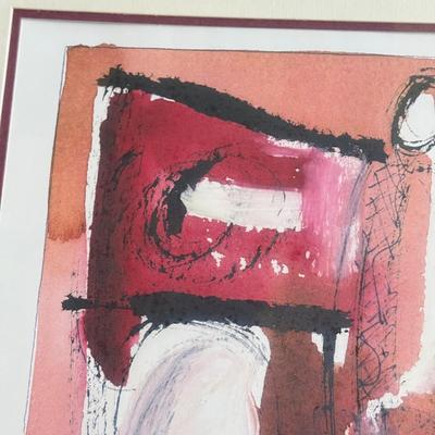 LOT 422F: Stephen Lucas Signed & Numbered 22/500 Abstract Art Print